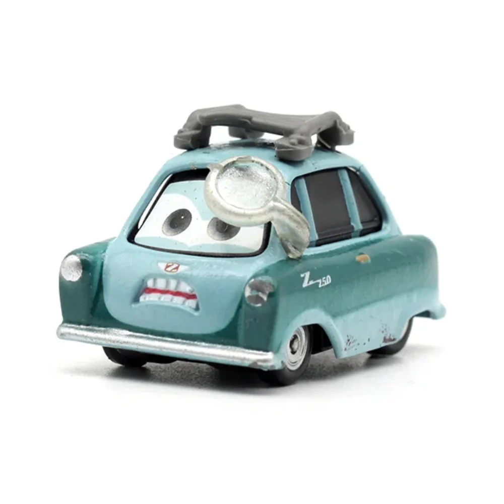 # NIEUWE Kinderen Auto Pixar Cars 2 3 Lightning McQueen Fillmore Frank 1:55 Metalen Model Racewagen Speelgoed Kinderen Verjaardagscadeau