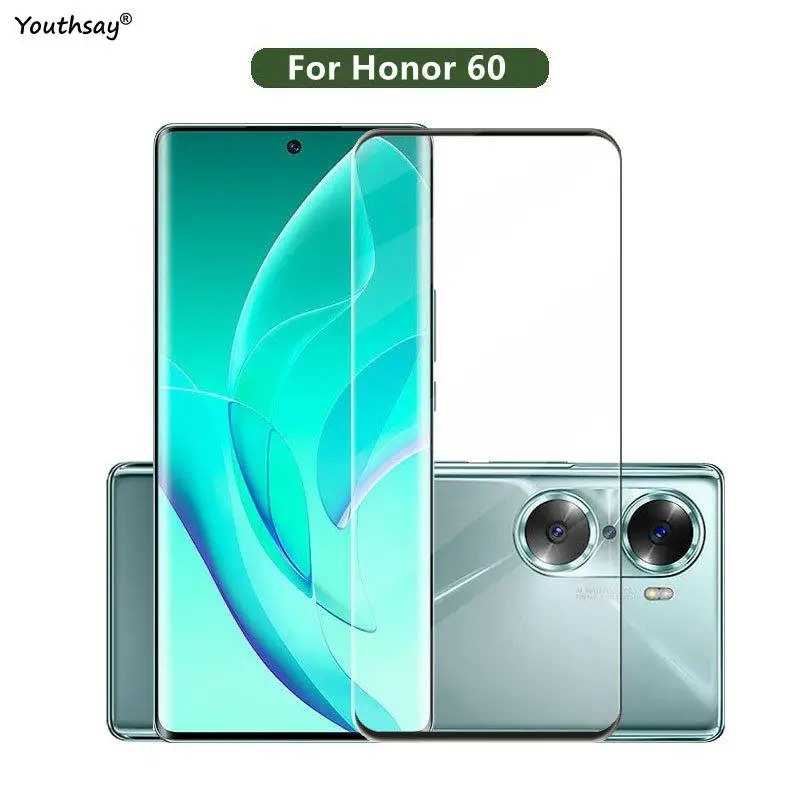 

Стекло с полным покрытием для Honor 60, закаленное стекло для Honor 60, 50, 30 Pro, защита экрана, защитная пленка для объектива телефона Honor 60