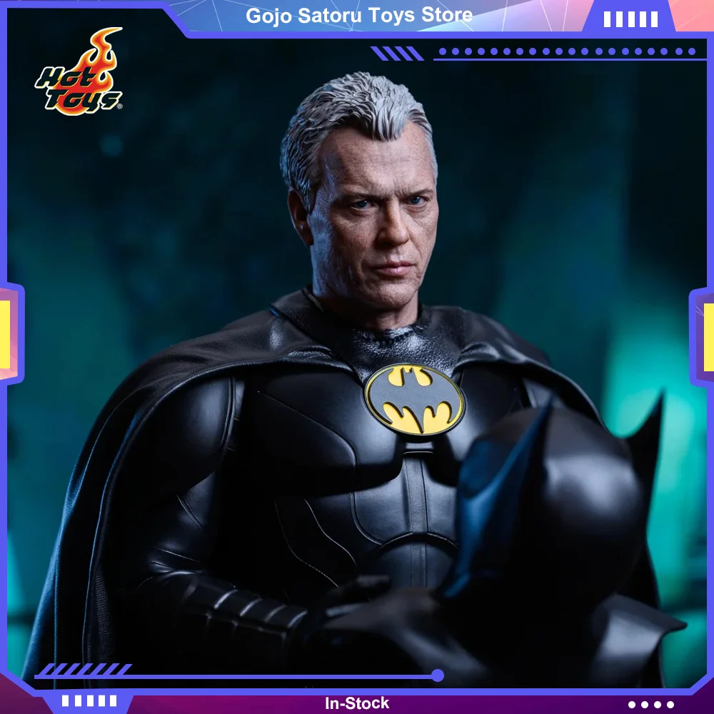 

Hot Toys HT MMS712 1/6 The Flash's Batman Elder LKeaton Modern Suit Action Figures Anime Movable Joints Model Collection Toys