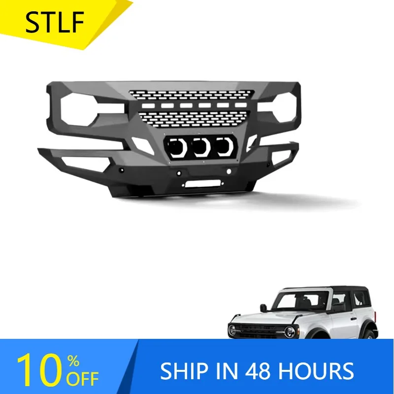 

Zuimi High-end Gobison New Product Explosion For 2022 Bronco Car Bumper Fabfours Grille Raptor Car Accessories