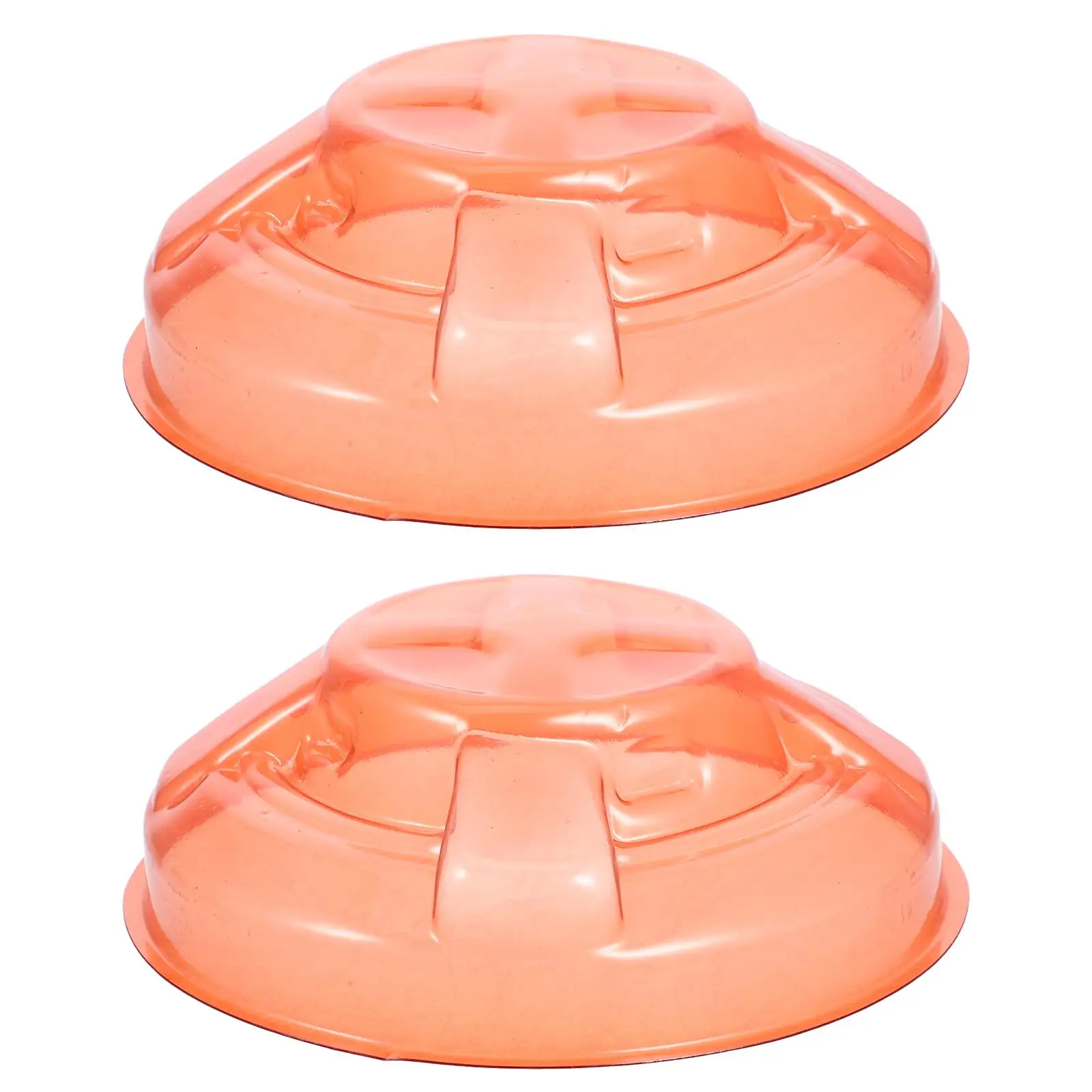 

2pcs Smoke Protective Cover Plastic Shield Kitchen Home Commercial Use Dust Paint Proof Fits Standard Detectors