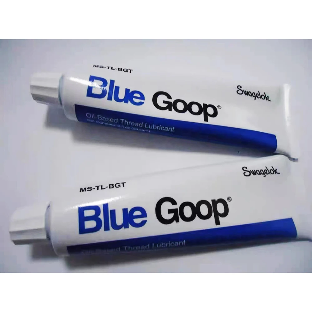 

Blue Oil Of Water Jet Cutting Accessory Imported Blue Glue Waterjet Cutter Head Thread Anti Lock Screw Teeth Anti Bite Blue Goop