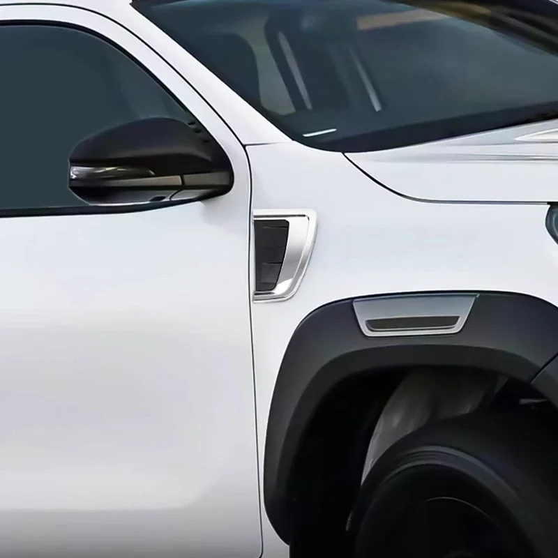 

For Toyota Hilux 2016-2024 Fender Affixed Body Decorative Strips Anti-rubbing Strips Anti-collision Strips Modified Parts