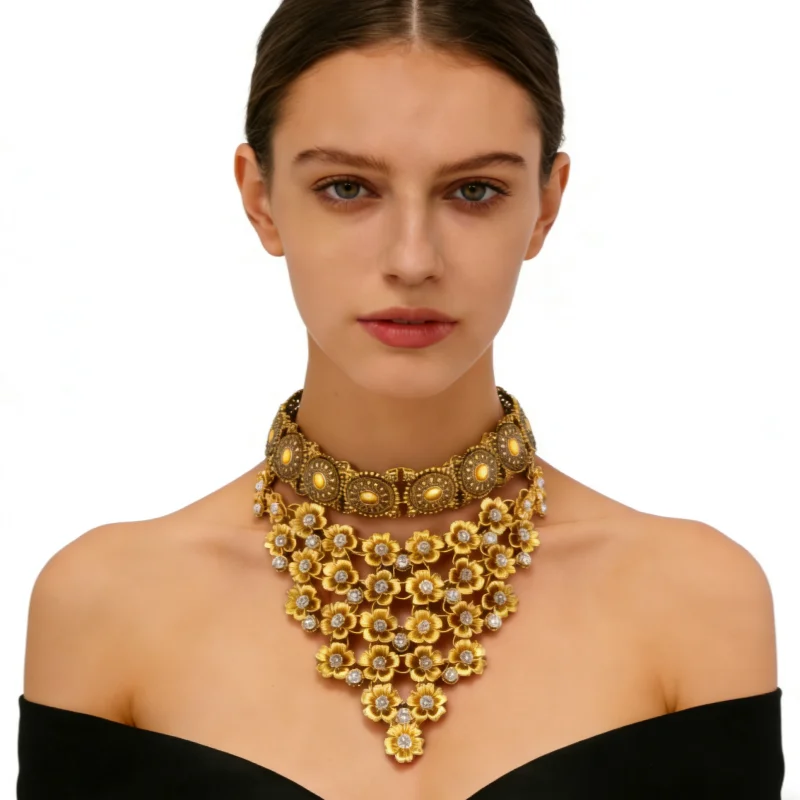 Ethnic Fashion Shoot - Novo Colar 2026 de Estilo Étnico