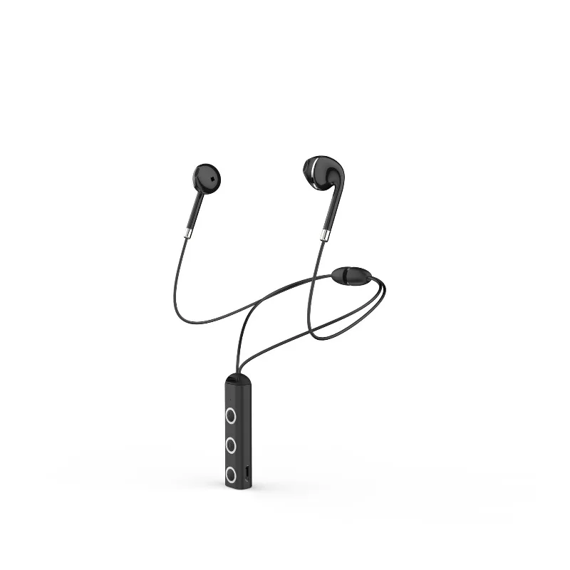 For BT313 Earbuds Sports Neck-hanging Earphones Magnetic Stereo Wireless view 2