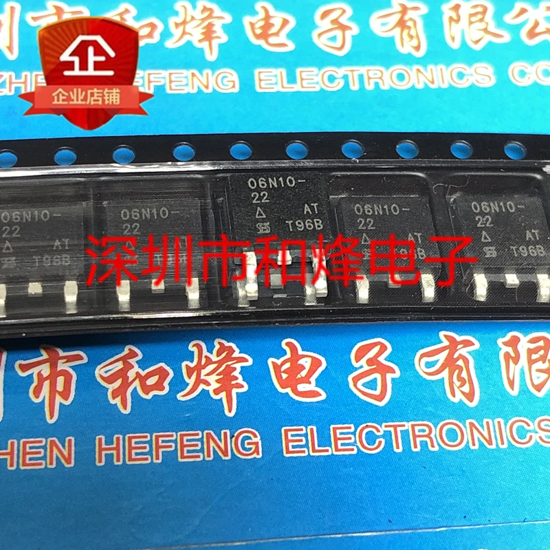 5 pces-10 pces 06n10-22 SUD06N10-225L to-252 100v 6.5a novo e original no estoque