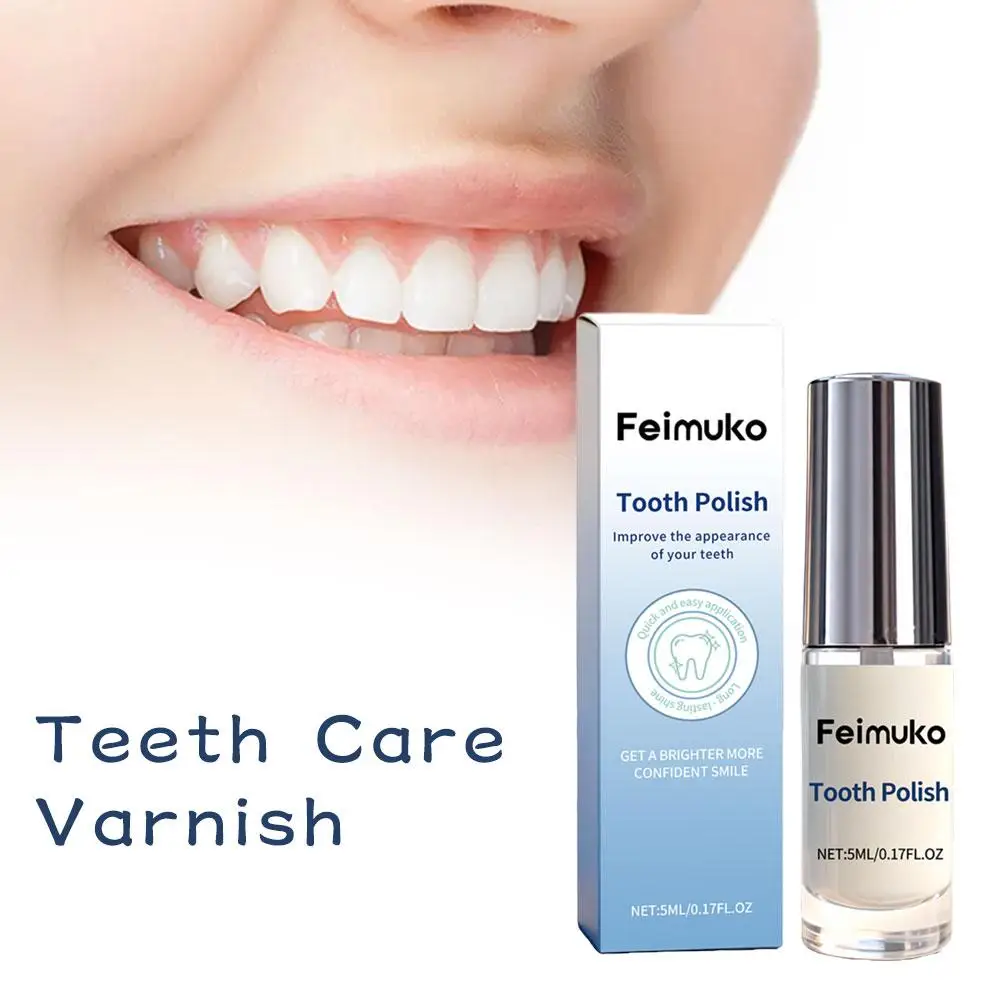 Tooth White Paint Instant Whitening Polish Cover Stains Yellowing Remove Tobacco Coffee Pigment Stains & Plaque Bright Oral Care