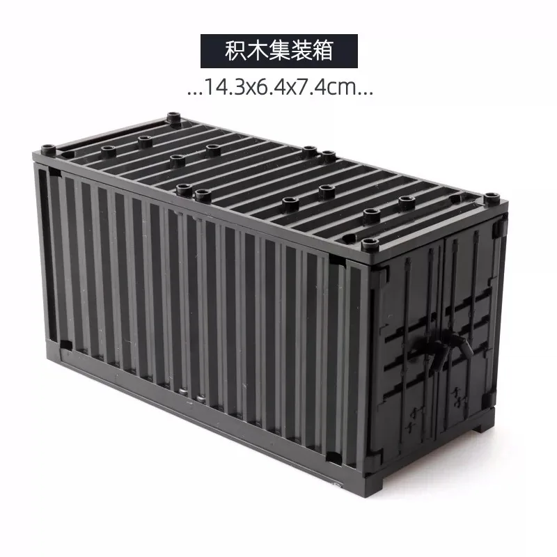 Special Police Container World War II Toy Building Blocks Dolls Military Accessories Machine Gun mini Model