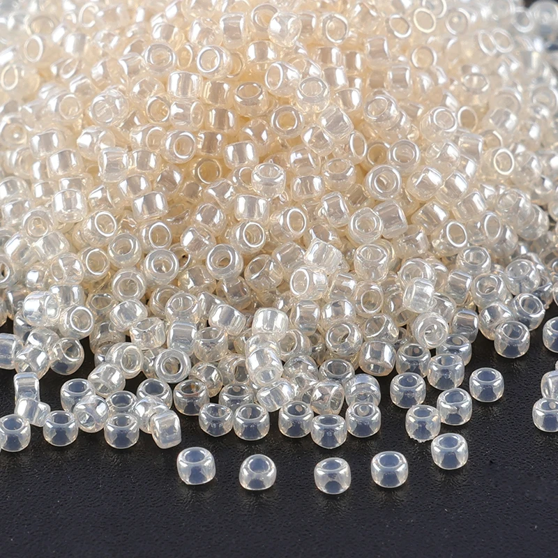 10g Tube Importiert aus Japan TOHO15/0 Einfarbige Runde Rocailles-Perlen Schmuckzubehör, Geeignet für Alle Arten von DIY-Handarbeiten – Detail 3