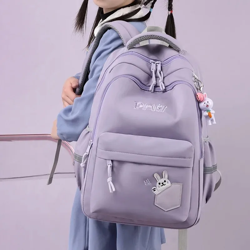 Sacos De Escola De Alta Qualidade Para Adolescentes, Meninas, Primária, Meio, Mochila De Estudante, Mulheres, Campus, Coreano, Sacos De Livro Bonitos