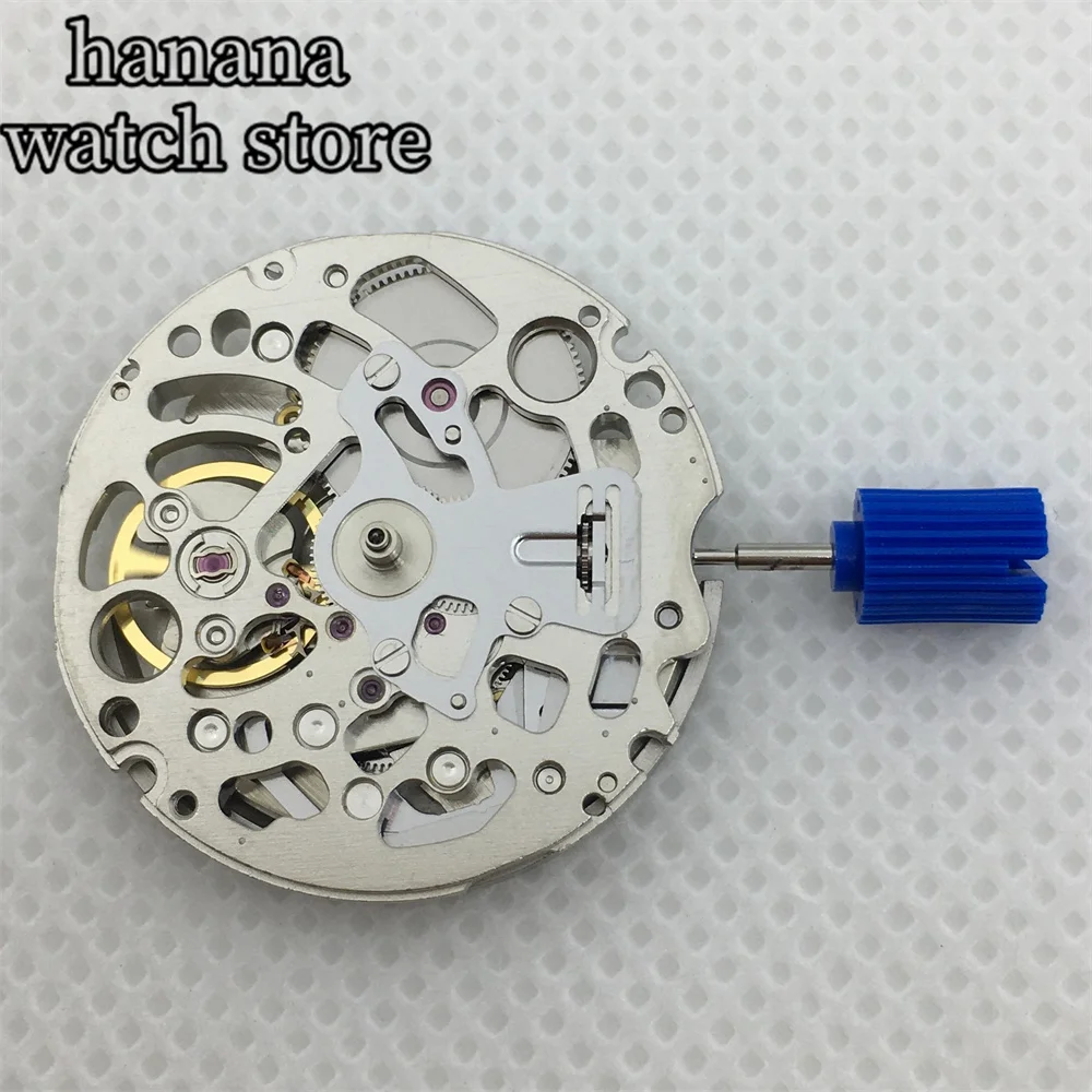 

Japan authentic NH70 NH70A mechanical movement 24 gem skeleton mechanism modification automatic watch replacement movement parts