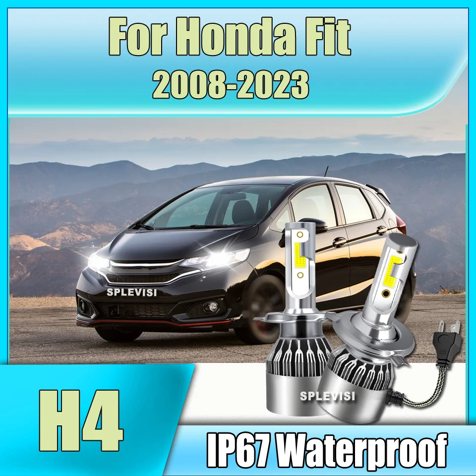 

2x Car H4 LED Headlights 4500LM Auto Lamps 90W 12V For Honda Fit 2008 2009 2010 2011 2012 2013 2014 2015 2016 2017 2018 -2023
