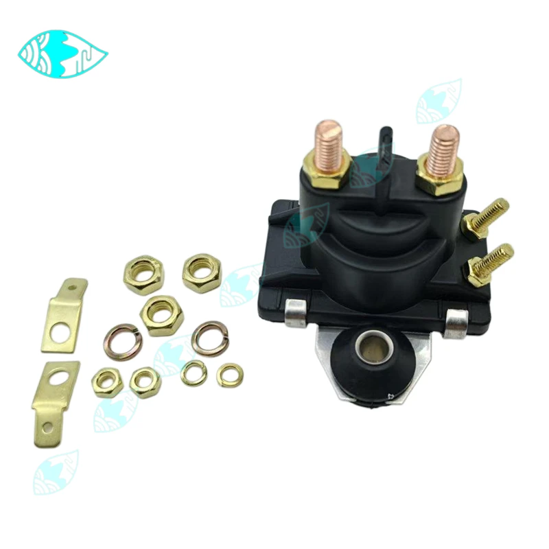 

Outboard Starter Solenoid Switch 89-818997A1 818997T1 850187T1 for Mercury / 65W-81941-00 for Yamaha F20-F45
