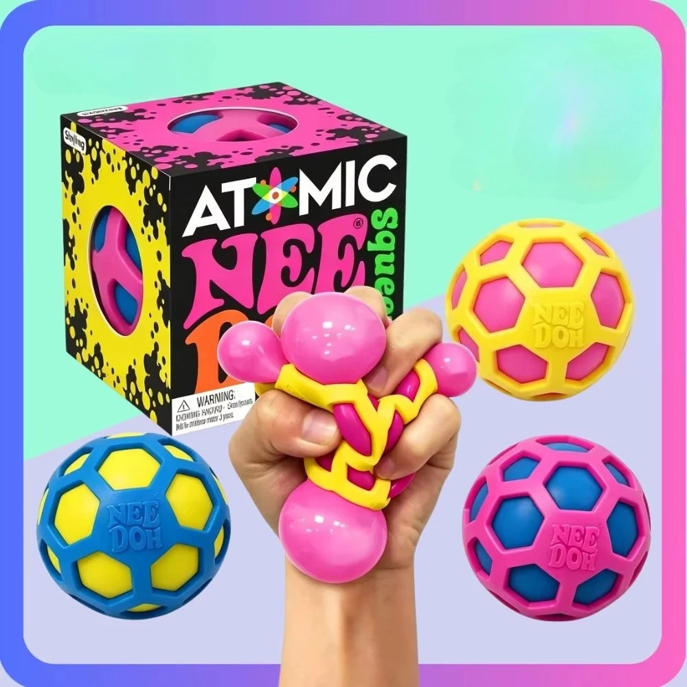 Atomic Stress Relief Squishy Ball Blind Box, Fidget Squeeze Toy, Adult Party Stress Relief Gift