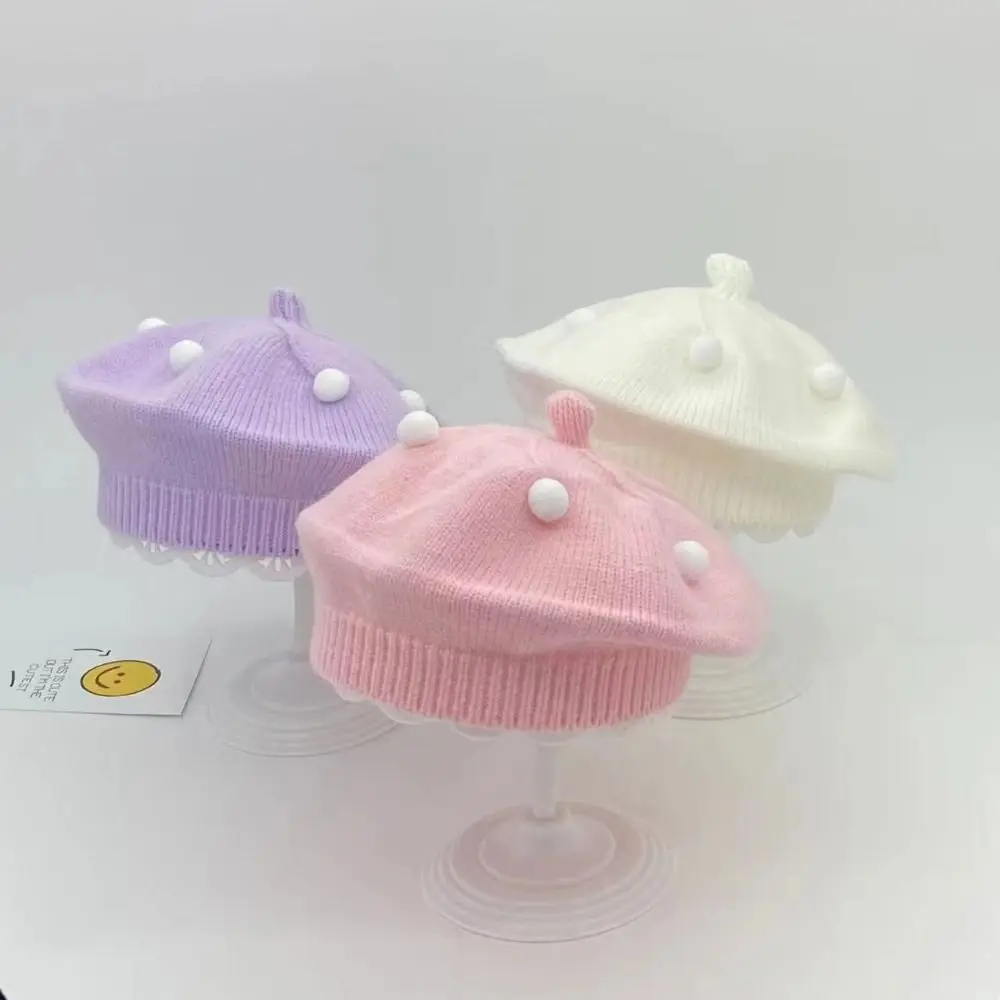 

Acrylic Fibres Autumn Winter Hats Windproof Soft and Skin Friendly Baby Hat Thickening Warm Plush Hat for Baby Children Kids