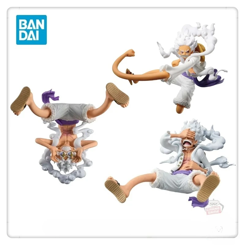 

In Stock Original Bandai One Piece Banpresto Koa Artist Luffy King Gear 5 Anime Figures Model Toy Decoration Gift Ornament