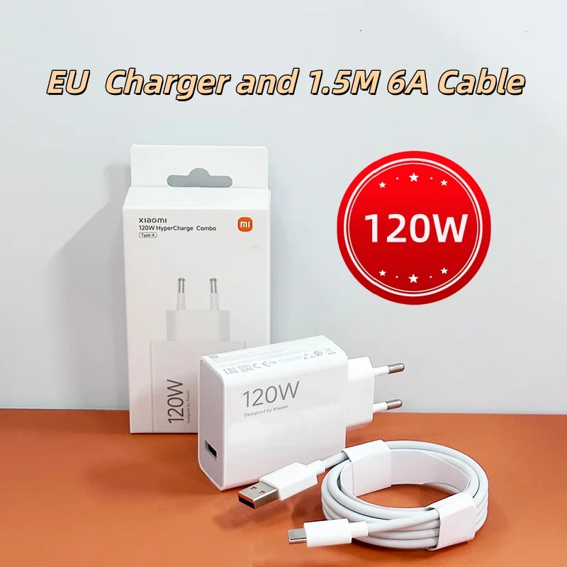 オリジナルXiaomi充電器 120W 100W急速充電 スマホ充電器 USB C