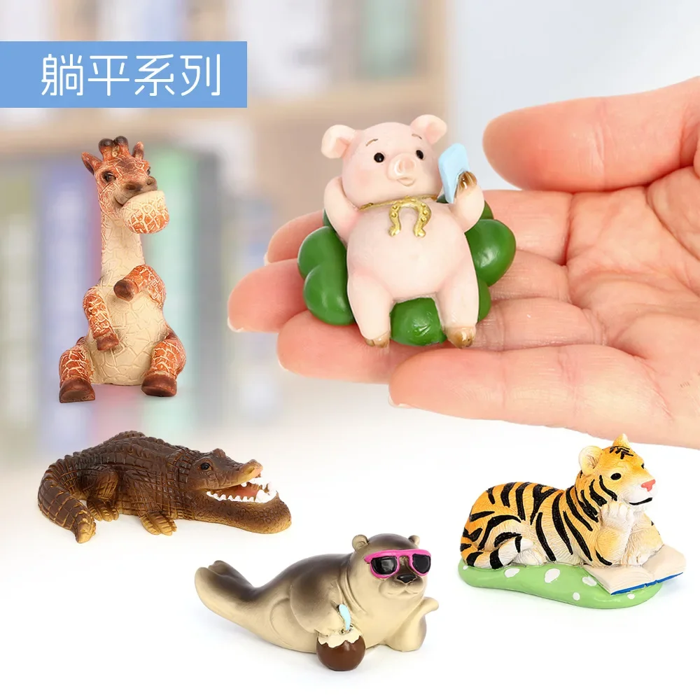 Caja ciega de Maruyu, juguete, serie de animales vegetales, figura de resina, muñeco de dibujos animados bonito, regalo sorpresa para niño y niña