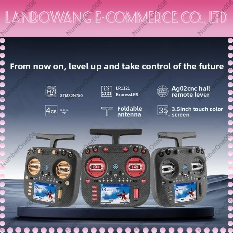 For RadioMaster TX15 Max Remote Controller AG02 Hall Gimbal ELRS Long Range Transmitter for FPV Drone