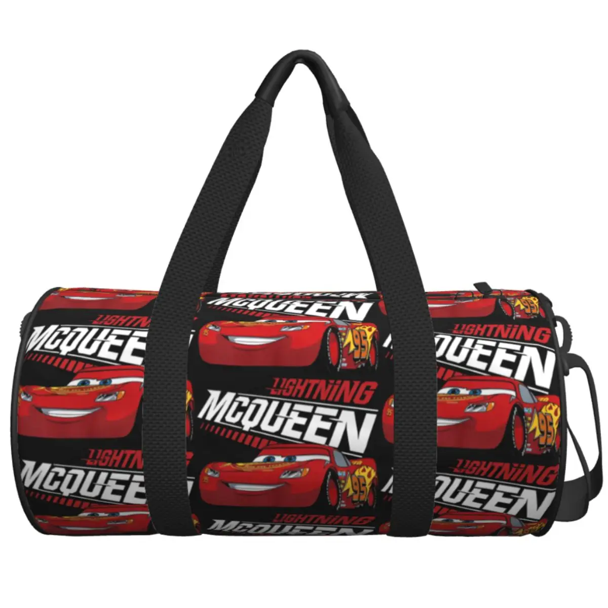 

Cars Lightning McQueen Travel Bag Large Sport Bags Waterproof Men Printed Gym Bag Casual Retro Fitness Bag
