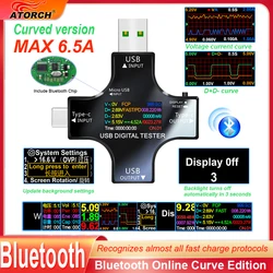 Testeur de voltmètre numérique USB 3.1 Type-C, ampèremètre, tension, courant, compteur, détecteur, PD, indicateur de chargeur de banque d'alimentation, DC