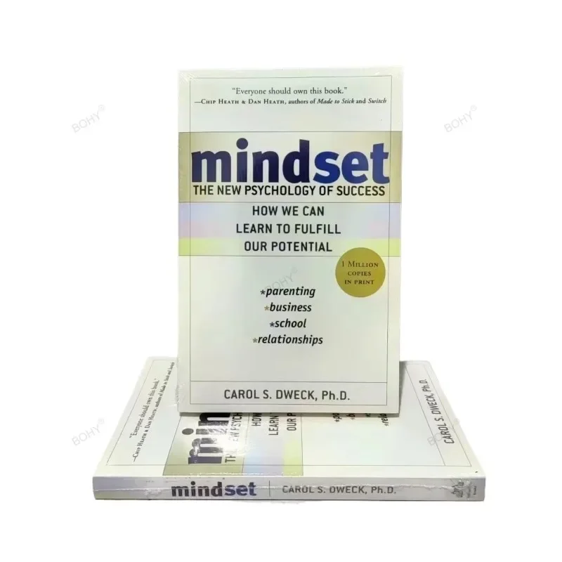 

Mindset The New Psychology Of Success English Book by Carol S. Dweck Foreign Literature Inspirational Book