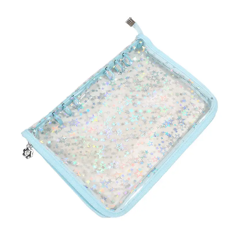Aufkleber-Organizer-Ordner A5 Aufkleber-Sammelalbum Wiederverwendbare Aufkleber-Taschen und Transparente Wasserdichte Reißverschluss-Aufbewahrungshüllen – Detail 25