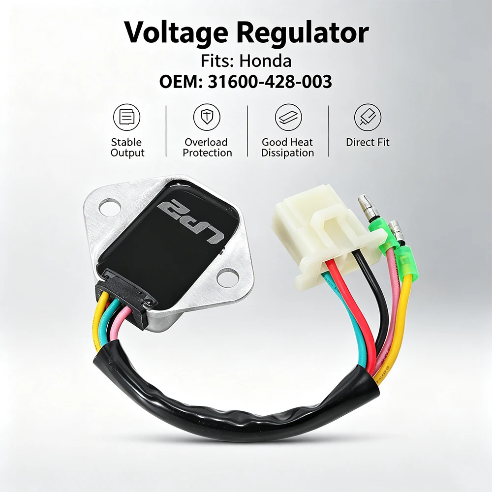 Voltage Regulator For Honda XL185 1982-1983 CB125S 1981-1982 XL125S 1981-1990 XL250S 1978-1981 OEM:31600-428-003