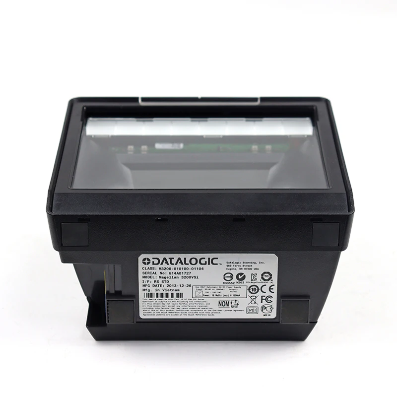 Imagem -05 - Digitalizador Vertical do Varredor de Magellan 3200vsi de Datalogic 2d com Fio Usb On-counter Scanner de Código de Barras Omnidirecional Hand