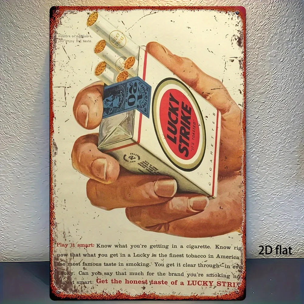 （2D Tin painting）Vintage 