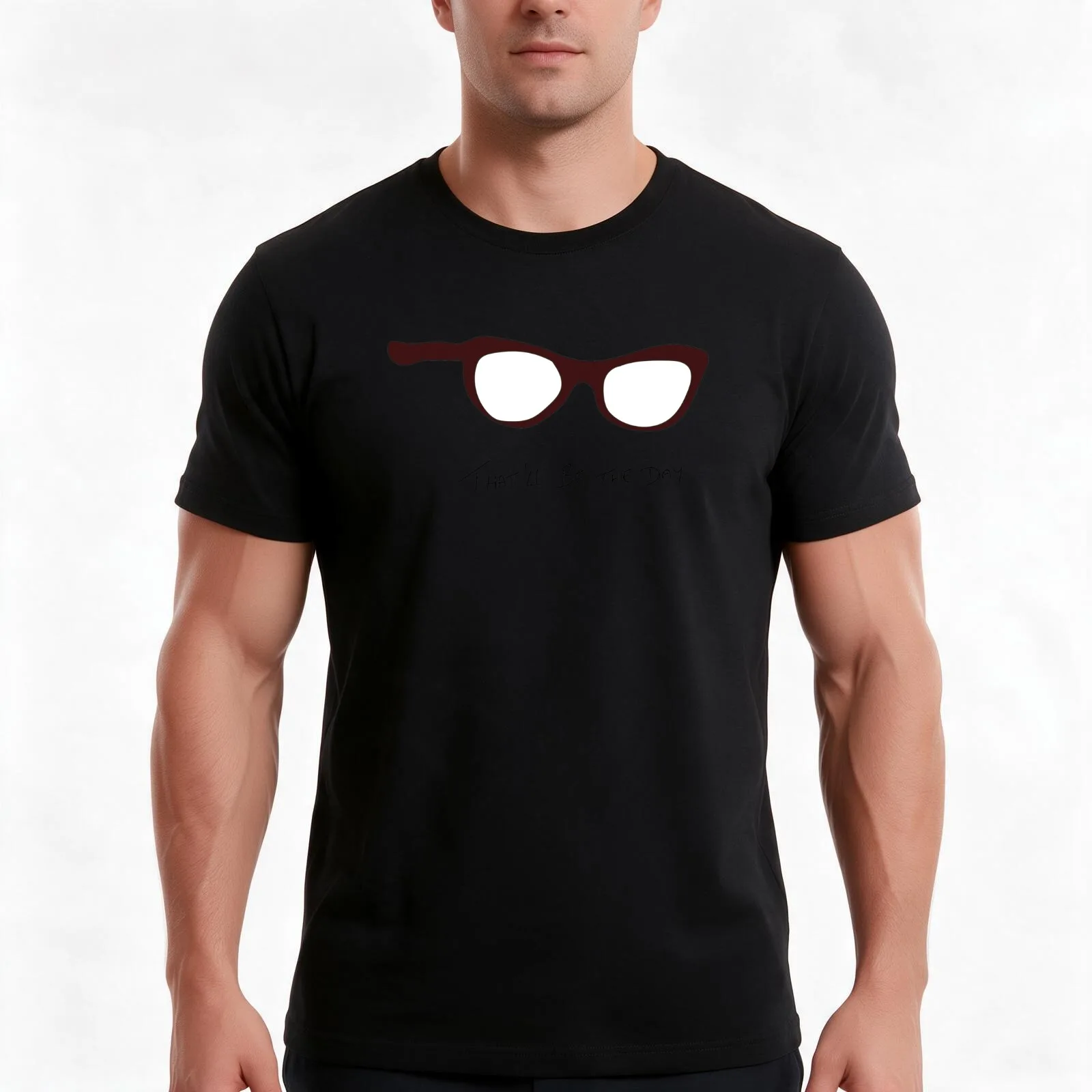 Buddy Holly: That'll be the Day Tribute T-Shirt, Summer Casual Cotton Tee, Oversized Streetwear Tops, Vintage Graphic Print
