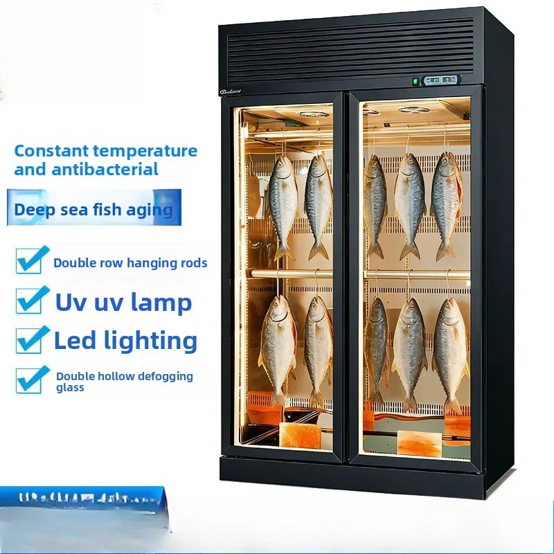 Special aging cabinet for deep-sea fish, commercial fresh-keeping display air-drying cabinet