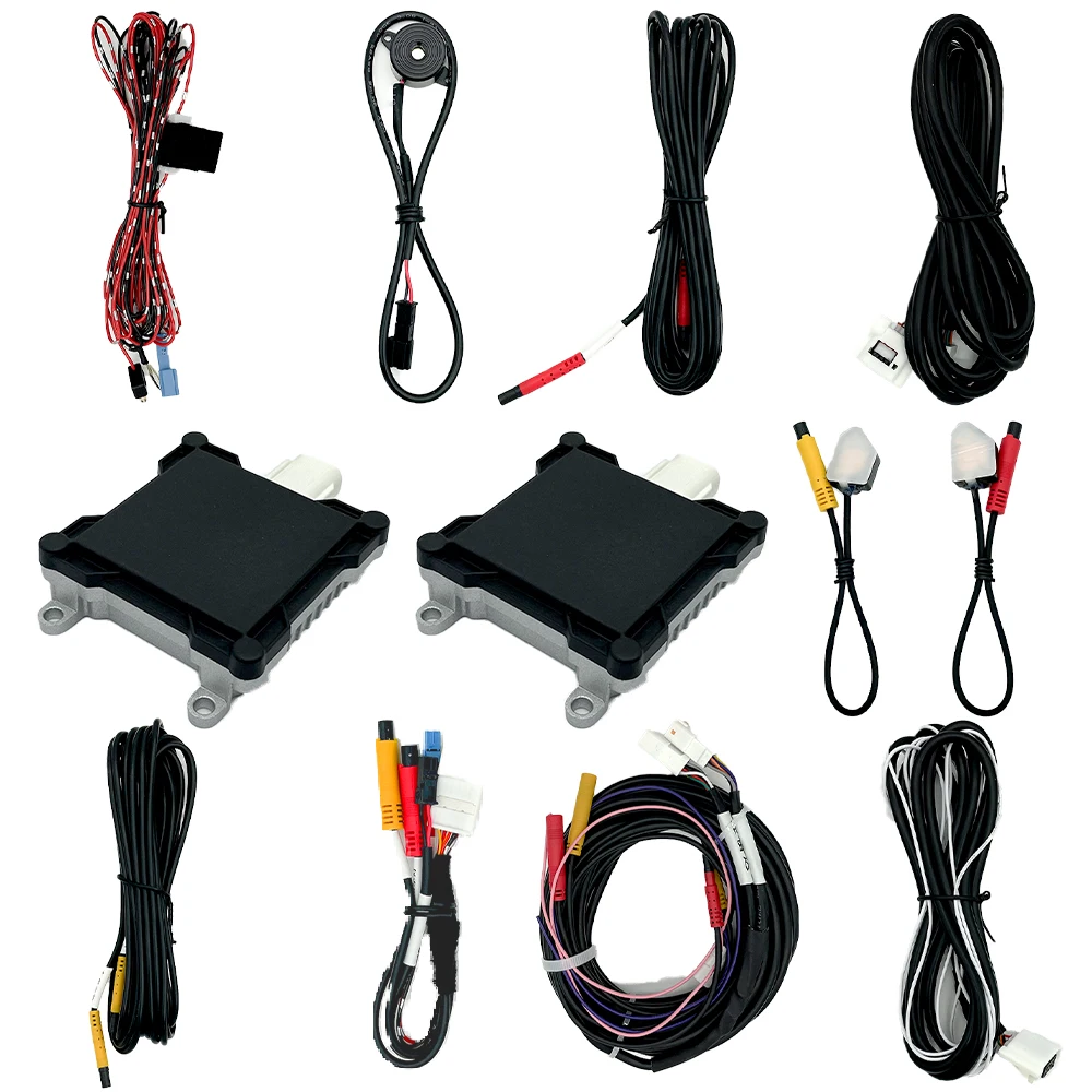 Car BSD Radar BSM Blind Spot Detection With Special Mirror Alarm Light for Everest