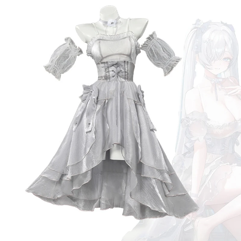 

Goddess of Victory: NIKKE Costumes Cinderella Cosplay Dresses Game Skins Crystal Princess Evening Gown Halloween Party Dressing