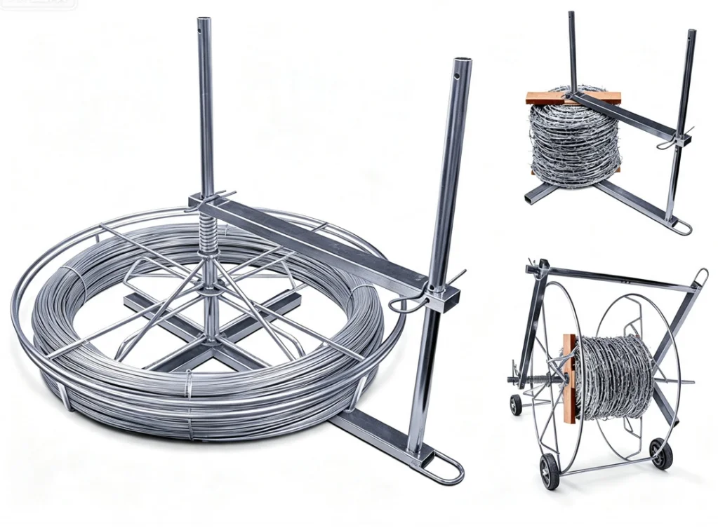 Ranch Tools Fence Wire Winder Portable Wire Winder