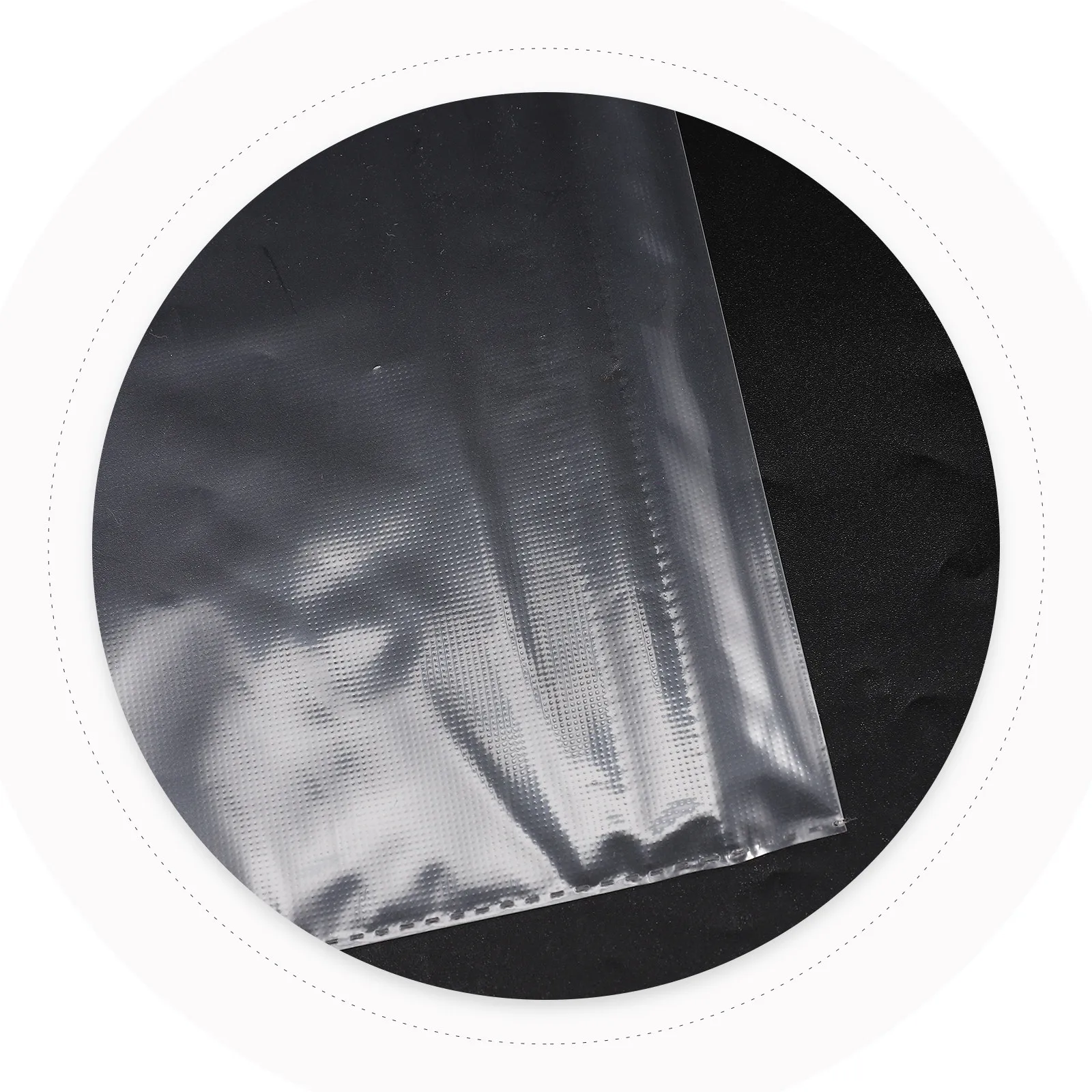 

100Pcs Binder Pockets Transparent Design Easy Viewing Smooth Edges Student Work File Protectors File Protectors