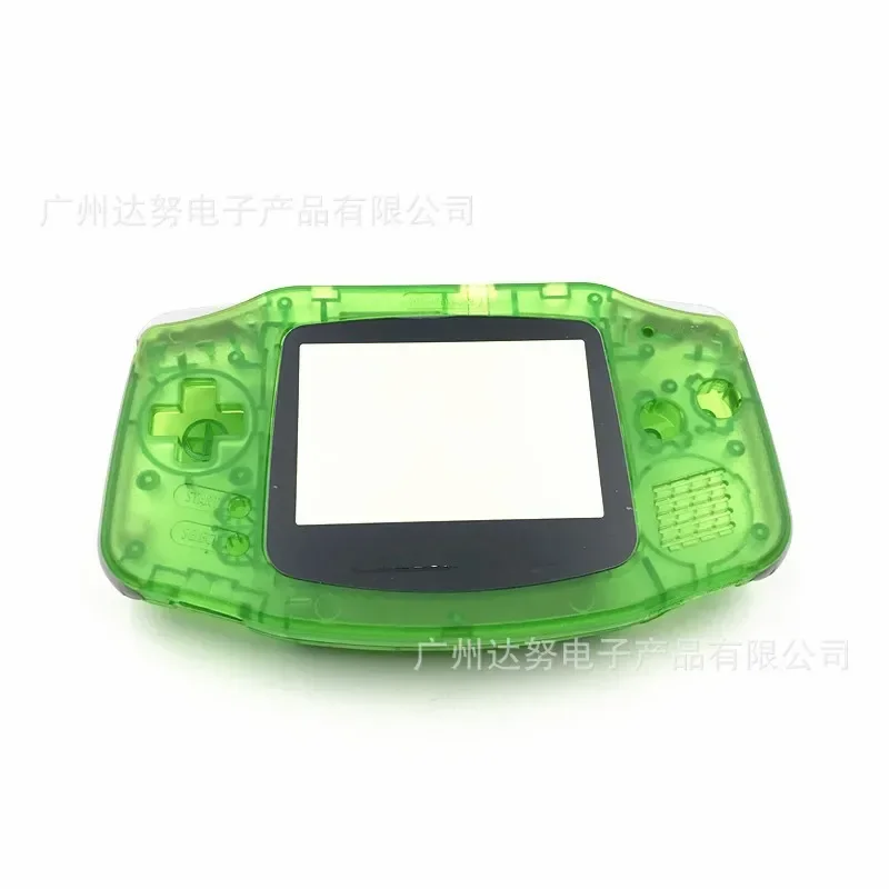 Carcaça completa para nintend gameboy gba, capa dura com substituição de lente de tela para console gameboy advance