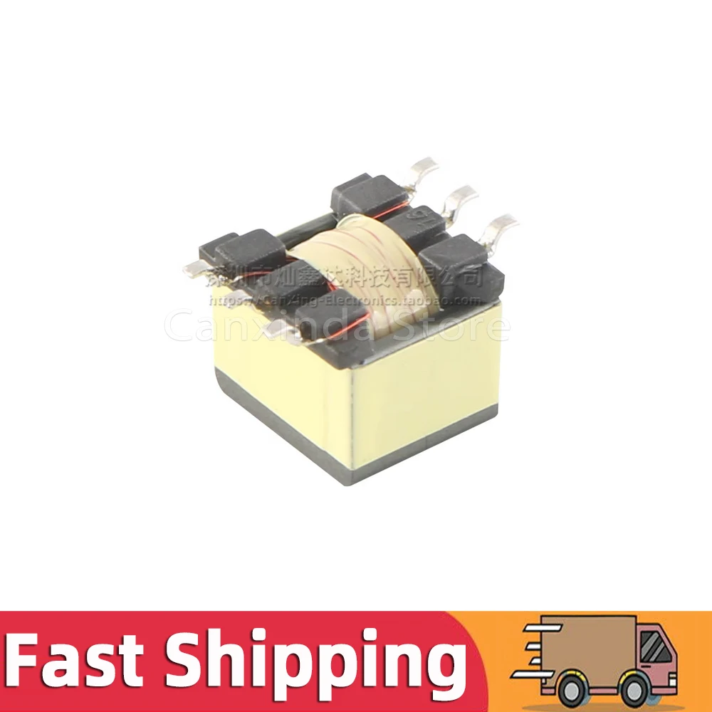 5pcs EE5.0 SMD Audio Transformer Inductance 1.8mH Turns Ratio 1:1 Isolation Pulse Signal Isolated SMT Surface Mount