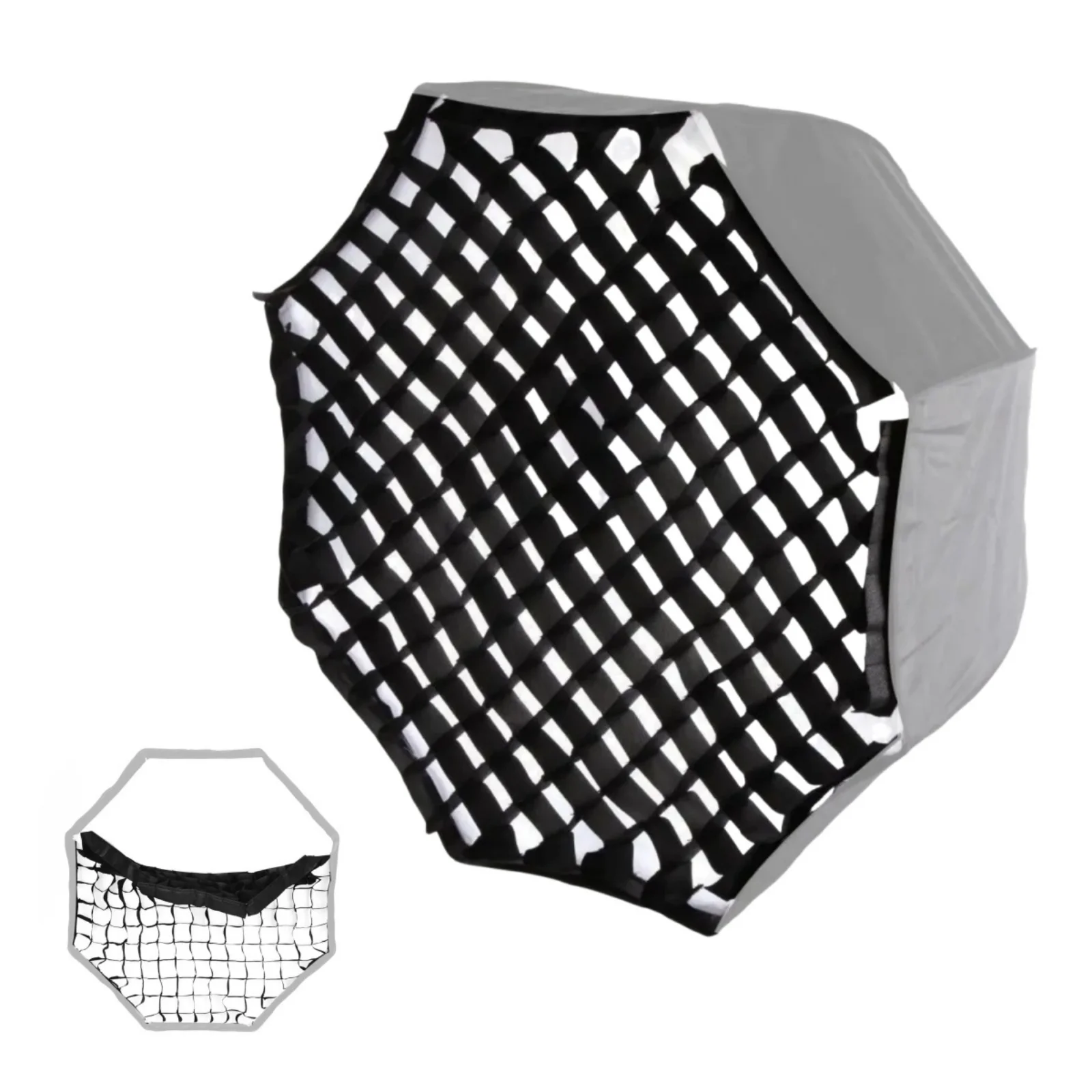 Softbox Grid Octagon Honeycomb Grid 140cm/55.1inch Umbrella Photo Softbox Reflector for Godox Flash Speedlight softbox