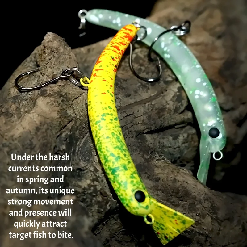 

Swolfy 10 шт. 60 мм 3,8 г воблеры Drop-Shot для сильных течений – приманка для форели с мощной игрой приманки