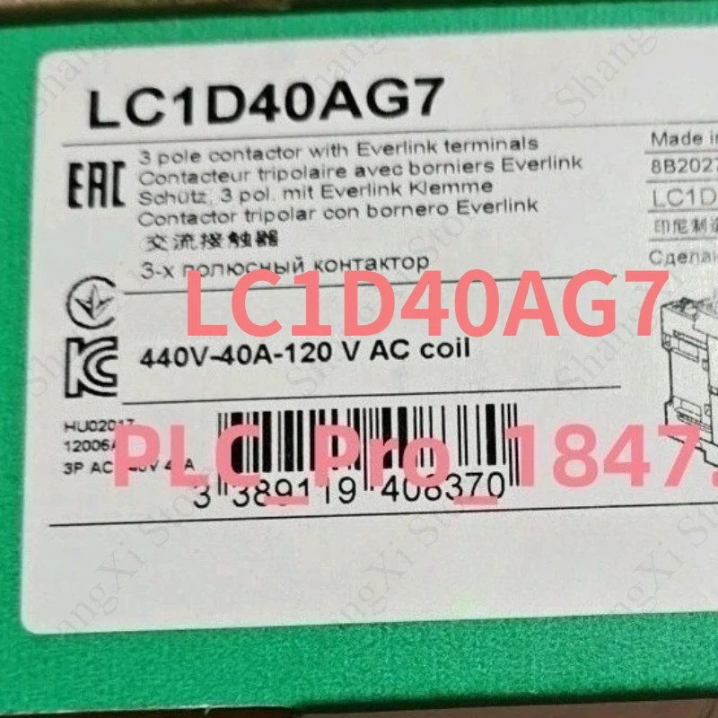 1PCS Brand New Electric LC1D40AG7 Contactor Fast Delivery
