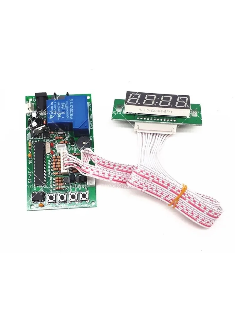 JY-15B with ribbon cable, 4-digit display, countdown timer, control board, manual setting of price and time