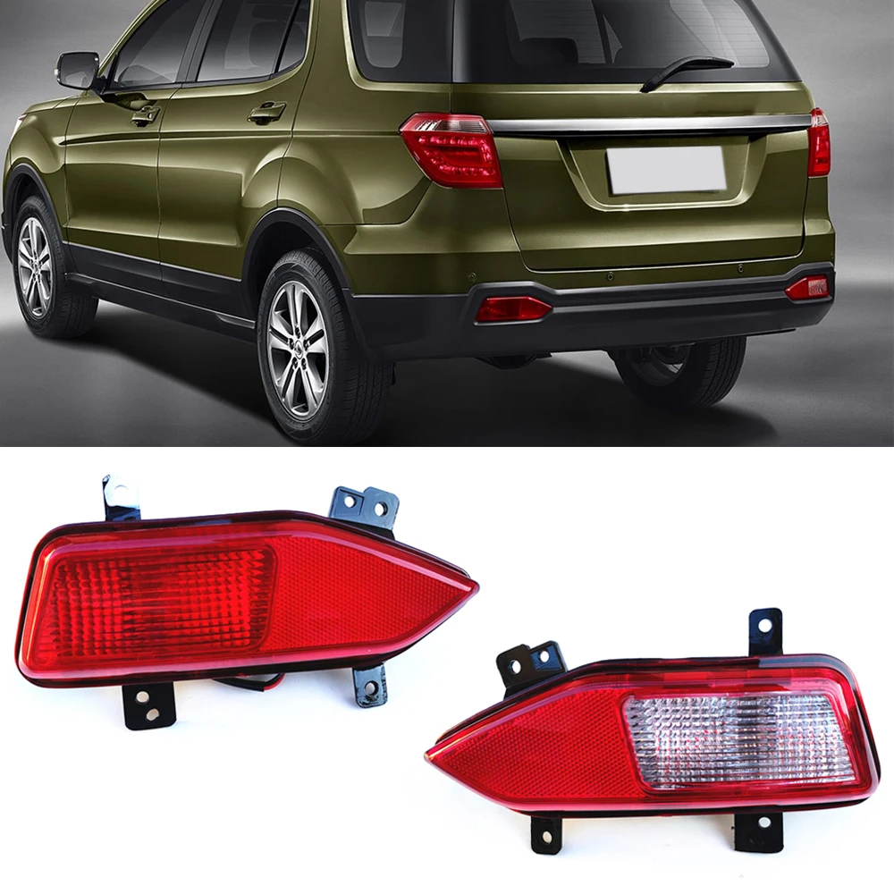 Car Rear Bumper Fog Light Tail Lamp Reflector Light Stop Lamp Brake Lamp Light For CHANGAN CX70 2016 CX70T 2017