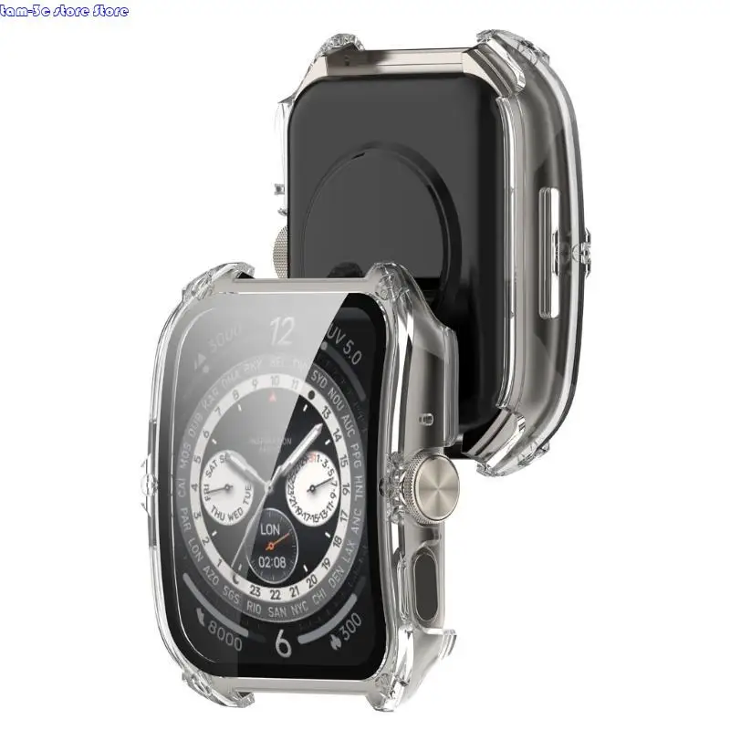 D0UA Protector Shell مع فيلم لـ Watch 4 Wristwatch Cover Case Housing Housing