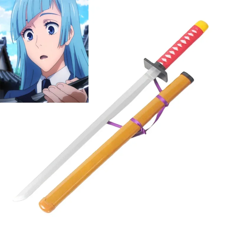 

Cosplay Anime Miwa kasumi 30inch Bamboo Assembled Katana Sword Role Play Okkotsu 76cm Weapon Model