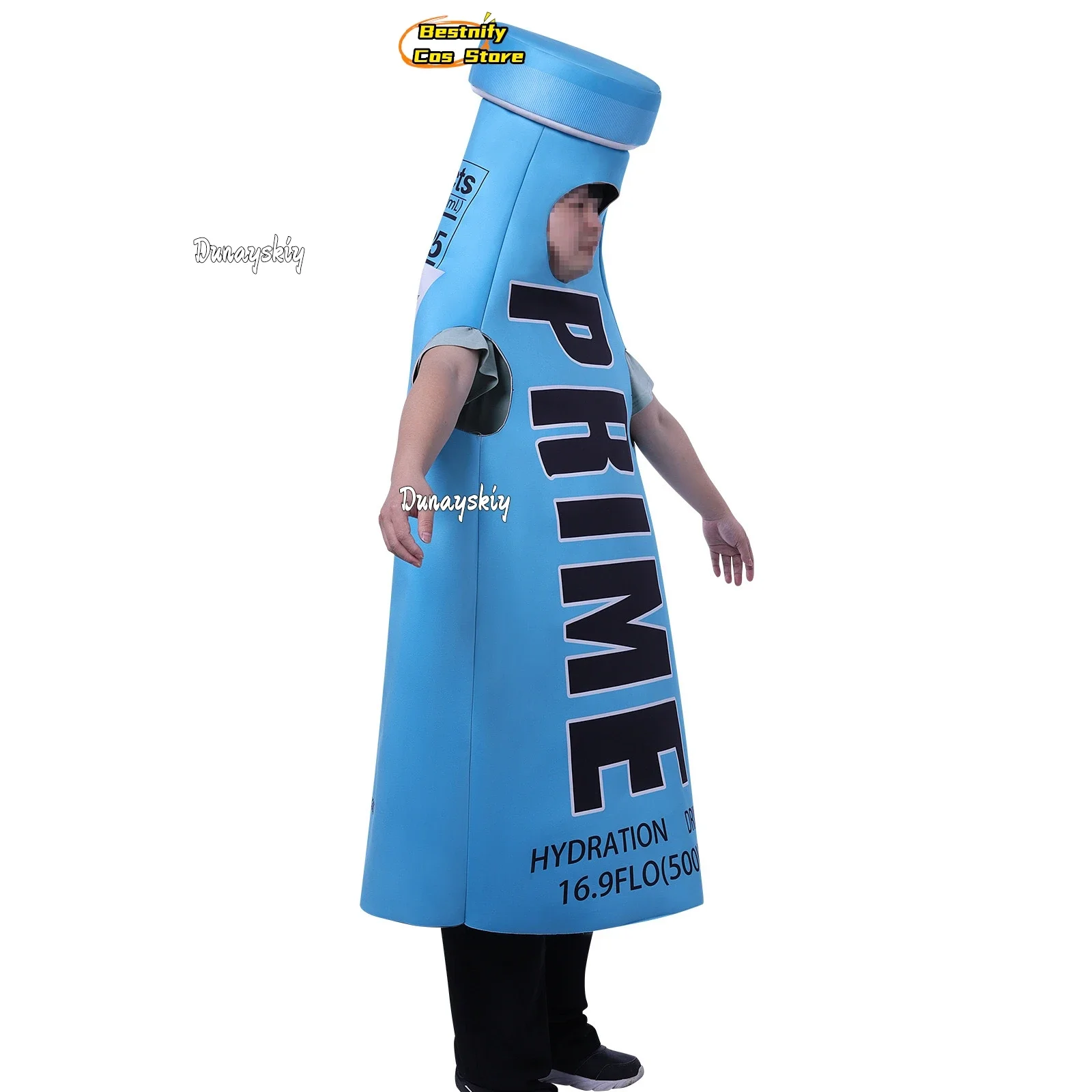 CosplayHalloween Funny Primes Cosplay Adult Drink Beer Costume Unisex Bottle Costume Jumpsuits Halloween Role-playing Outfit Pro
