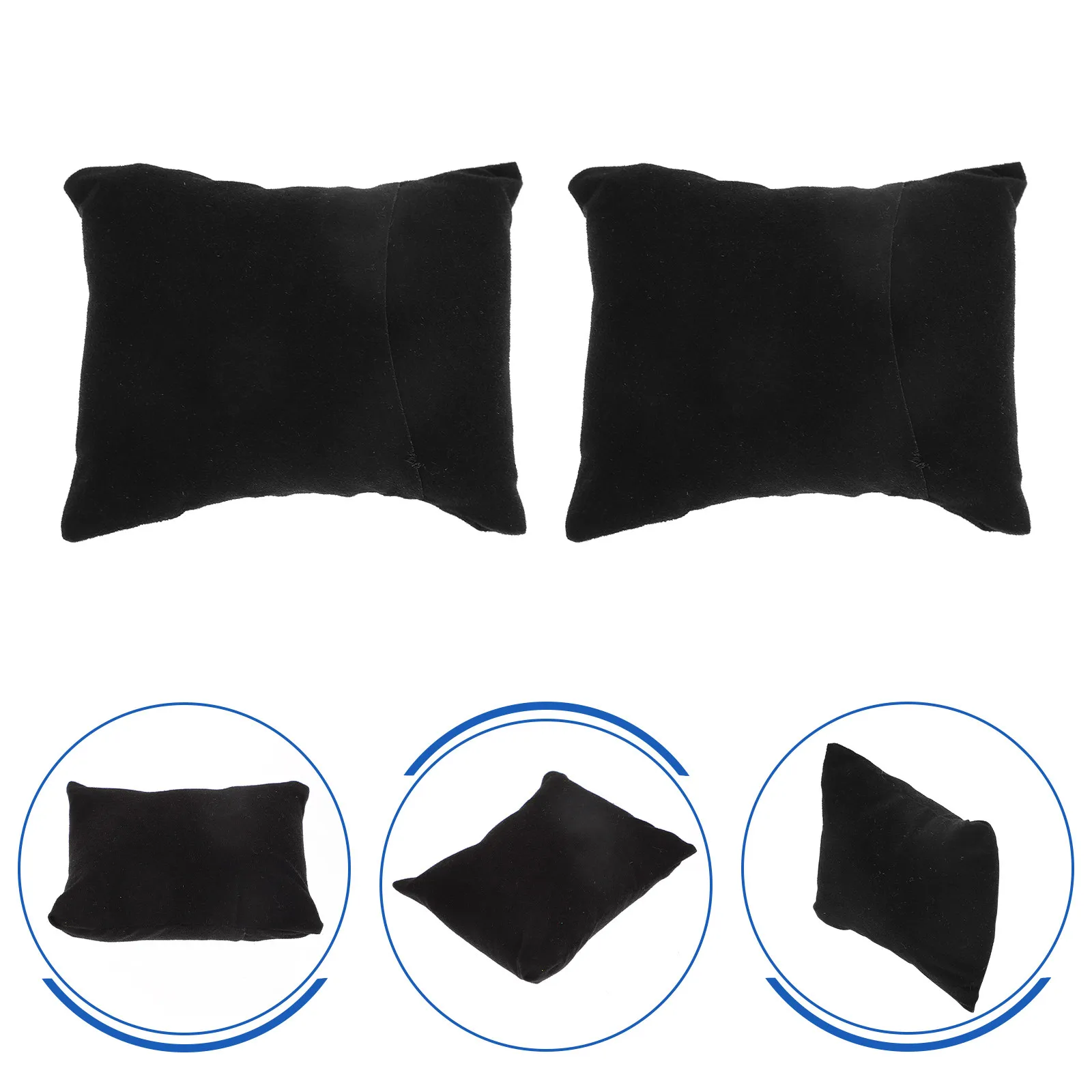 

20Pcs Soft Fabric Watch Display Pillow Cushion for Bracelet Bangle Anklet Cuff Jewelry Presentation in Stores Museums Home