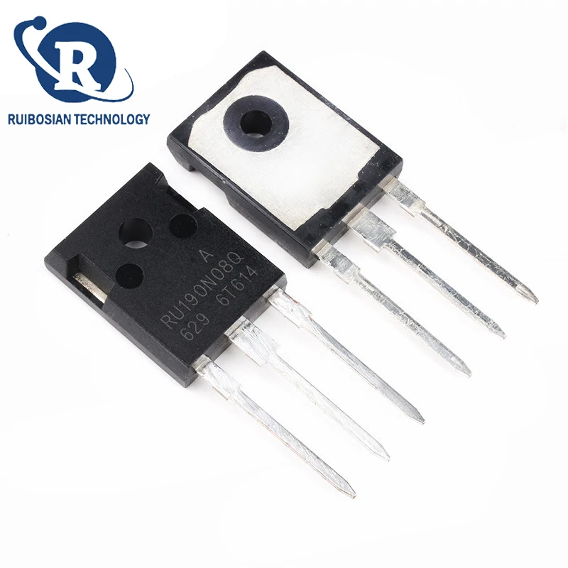 5pcs/lot RU190N08Q RU190N08 TO-247  can directly replace IRFP2907 new original In Stock 1pcs/lot RU190N08Q RU190N08 TO-