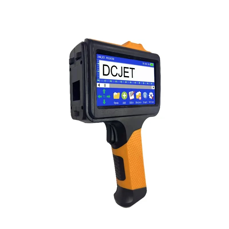 Handheld Electric Printing Machine Intelligent Touch Screen Print Date Logo Label Professional Coding Machine