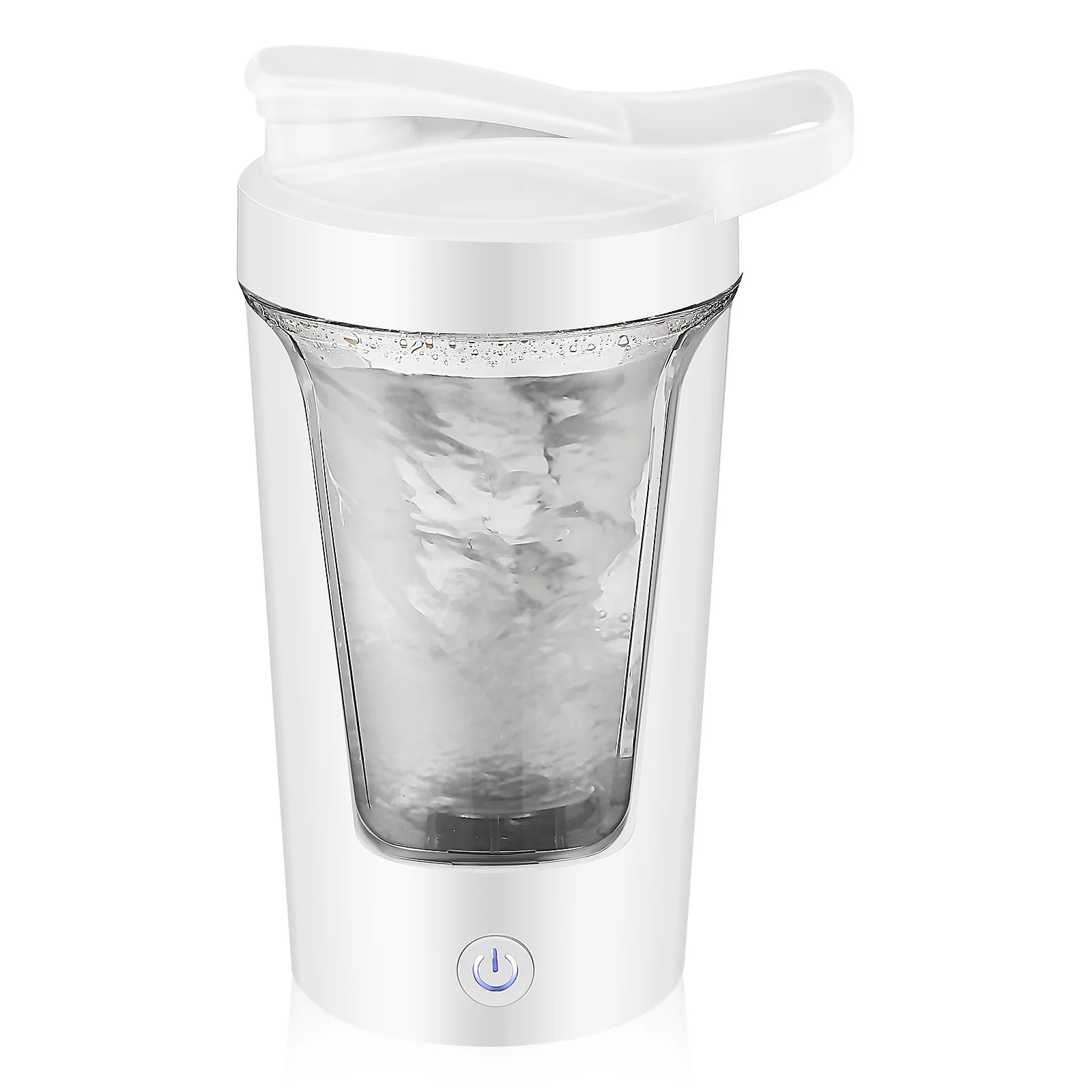 

Cup Coffee Mug with Stirrer Strring Tumbler Blender Automatic Holder Abs